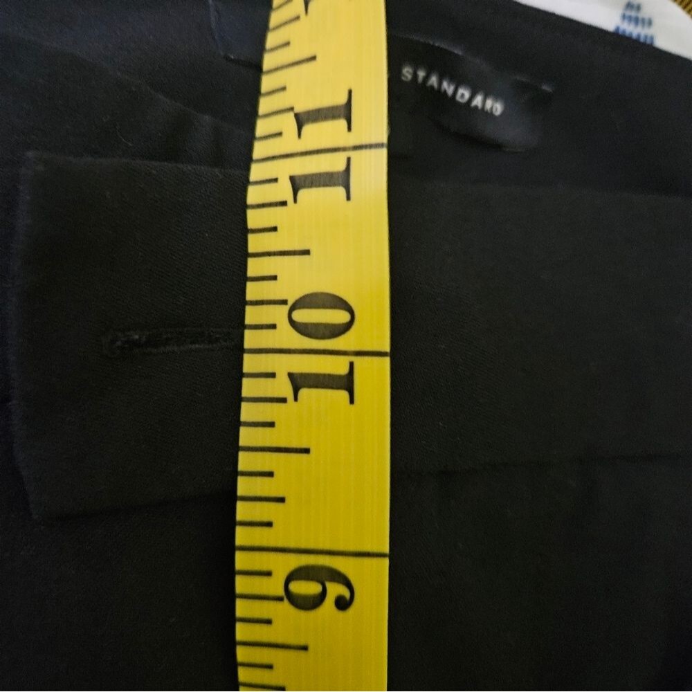 Universal Standard Sylvia Wool Blend Trousers Ankle in Black - Picture 7 of 8